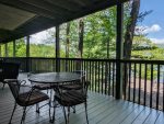 Sit on the Covered Deck and Enjoy the Lake & Mountain Views